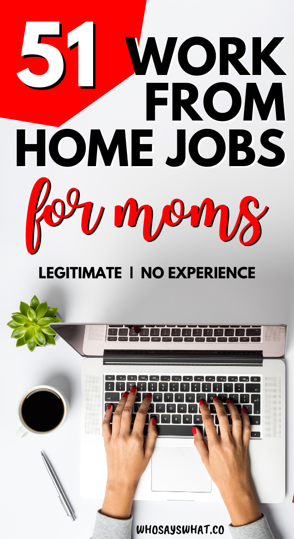 work from home jobs no experience